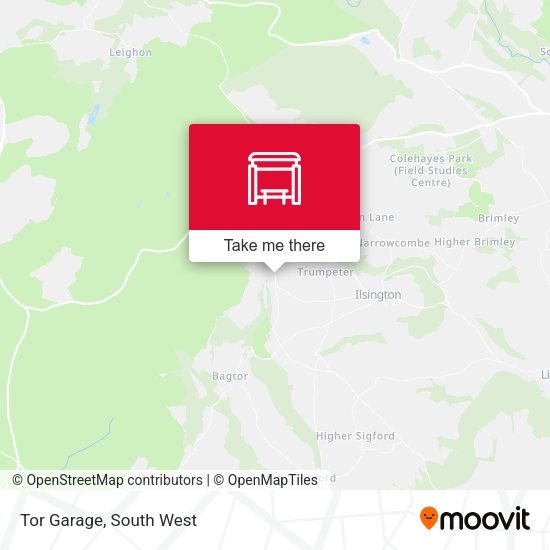 Tor Garage map