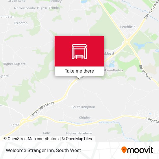 Welcome Stranger Inn map