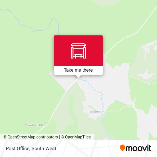 Post Office map