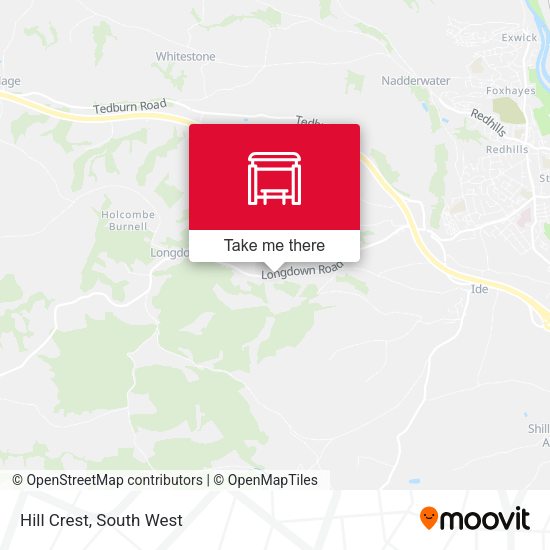 Hill Crest map