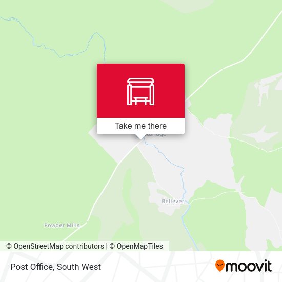 Post Office map
