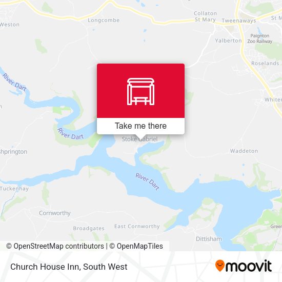 Church House Inn map