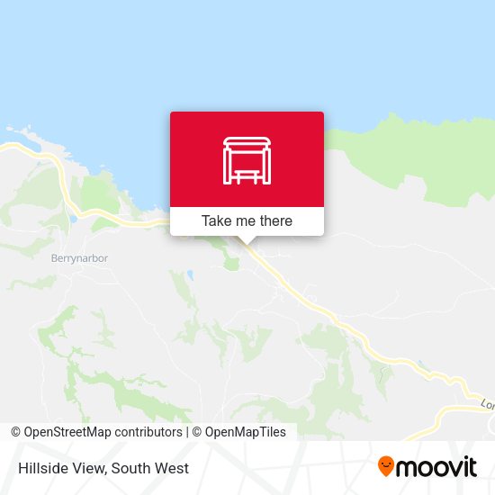Hillside View map