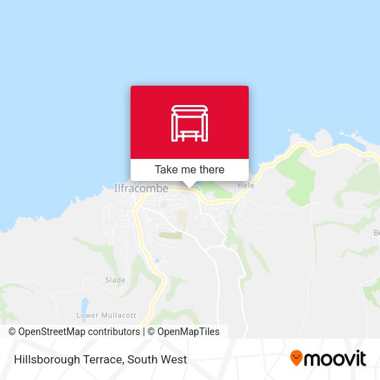 Hillsborough Terrace map