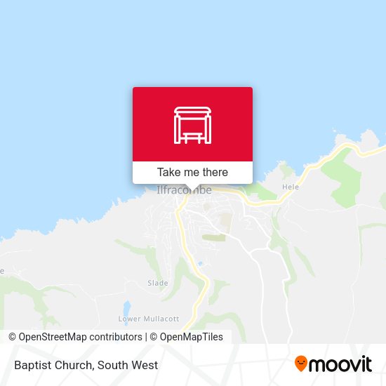 Baptist Church map