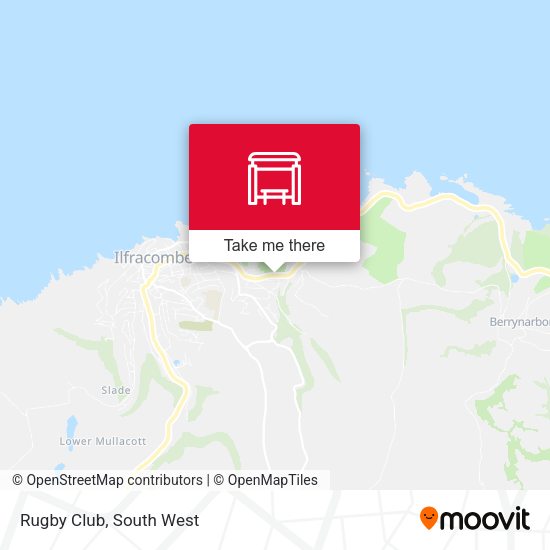 Rugby Club map