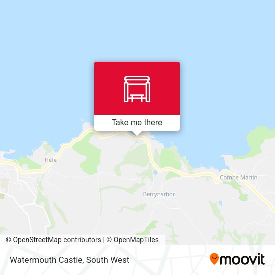 Watermouth Castle map