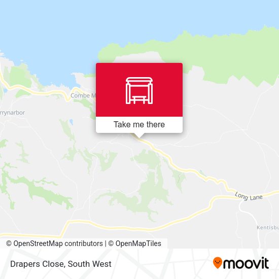Drapers Close map