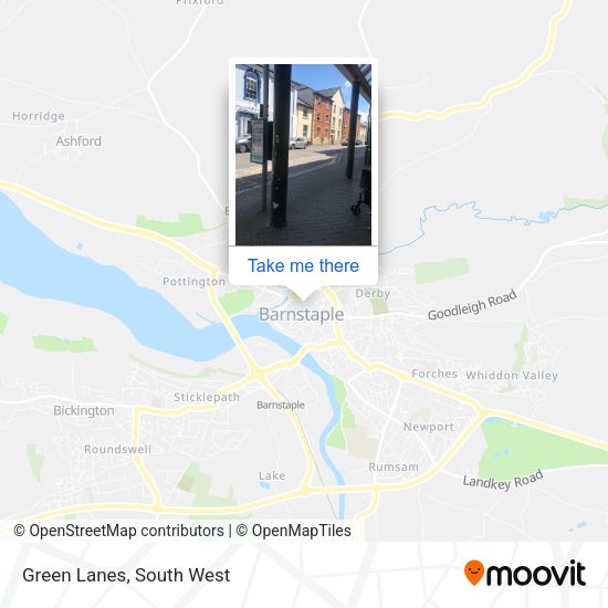 Green Lanes map