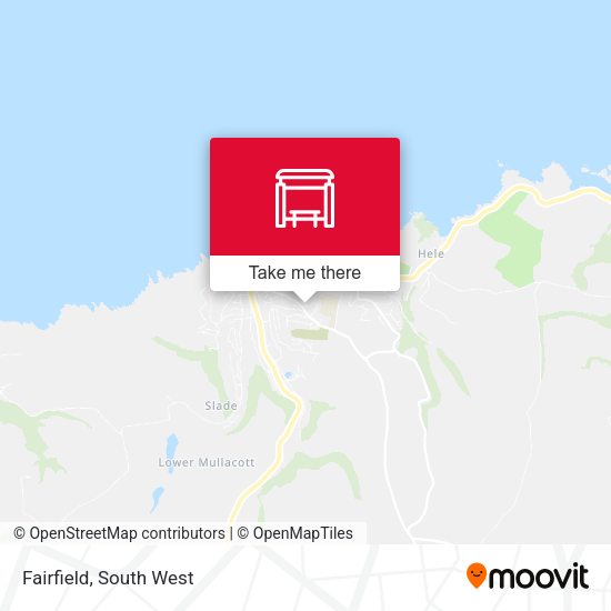 Fairfield map
