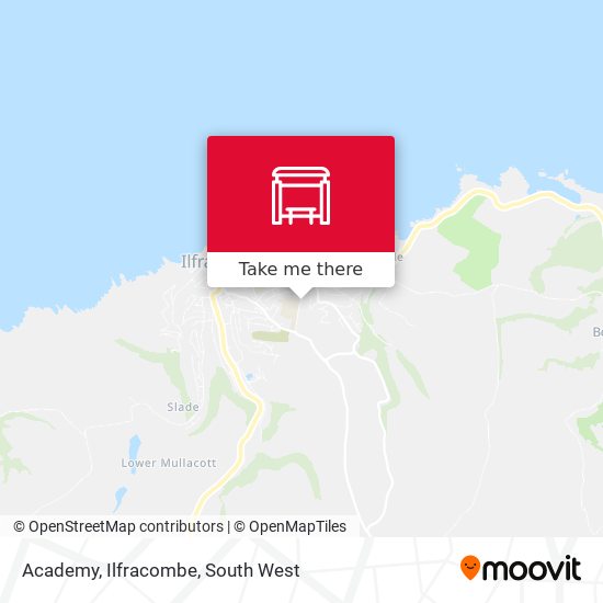 Academy, Ilfracombe map