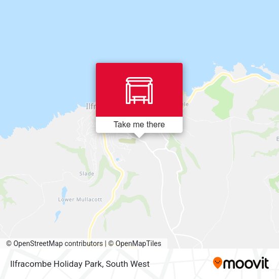 Ilfracombe Holiday Park map