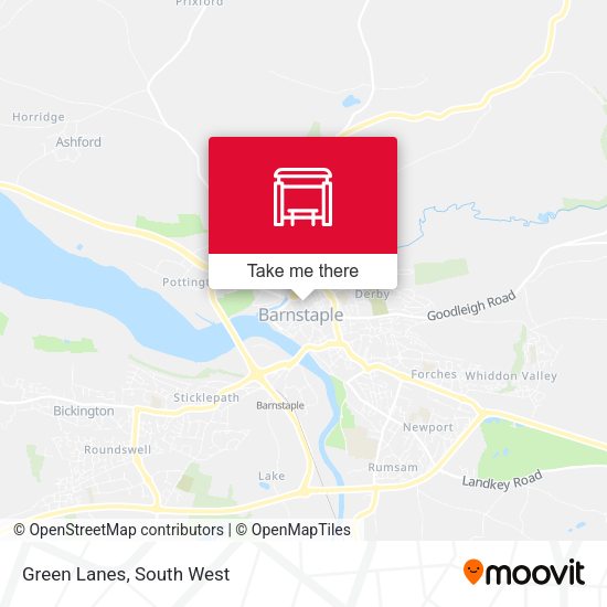 Green Lanes map