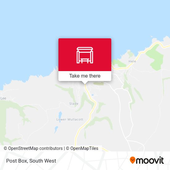 Post Box map