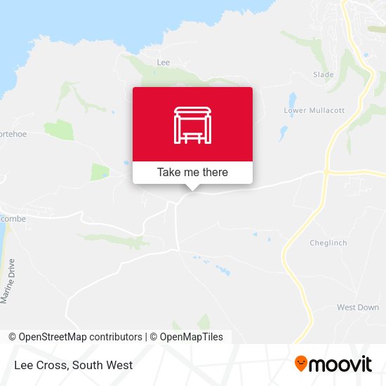 Lee Cross map