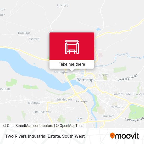 Two Rivers Industrial Estate map