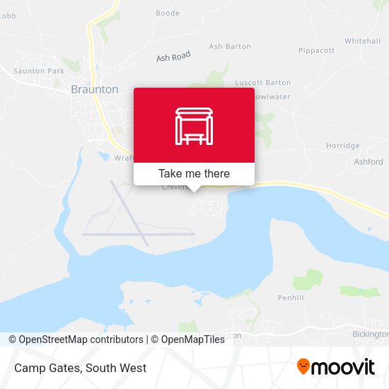 Camp Gates map