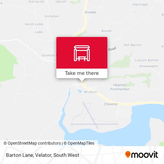 Barton Lane, Velator map