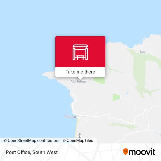 Post Office map