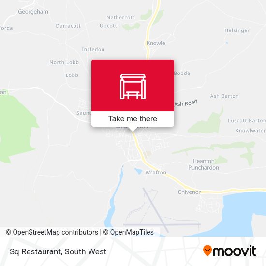 Sq Restaurant map