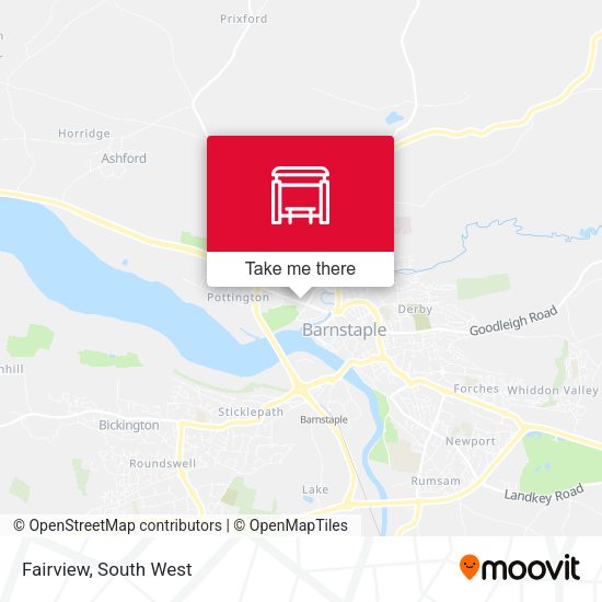 Fairview map