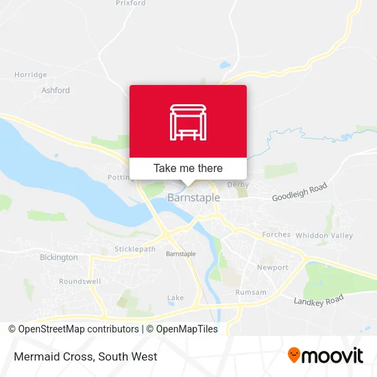 Mermaid Cross map