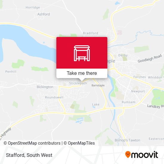 Stafford map
