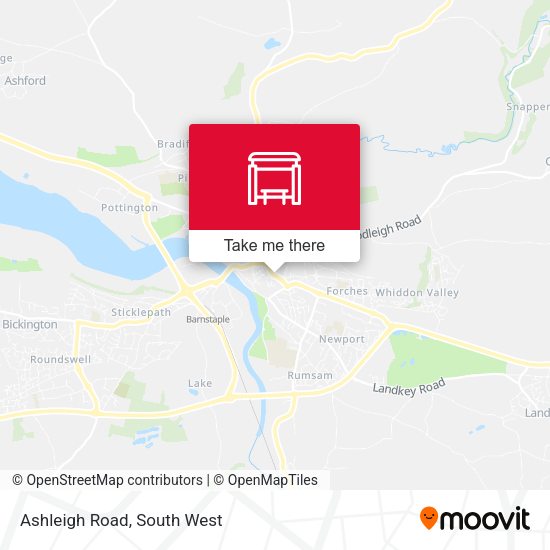 Ashleigh Road map