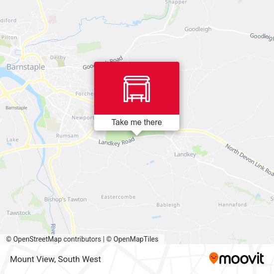 Mount View map