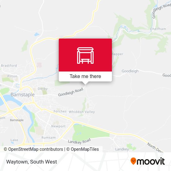 Waytown map