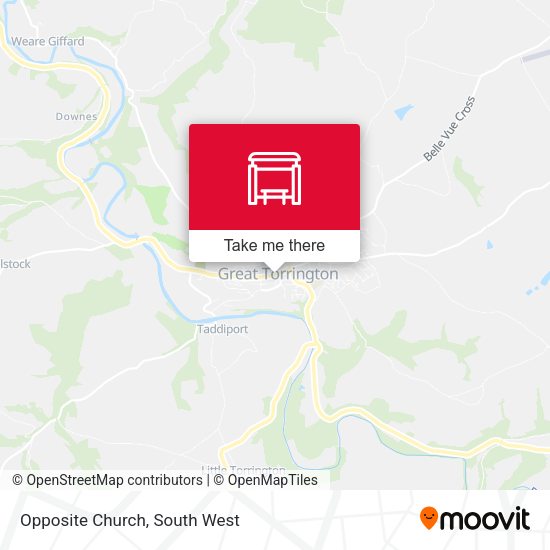 Opposite Church map