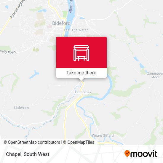 Chapel map