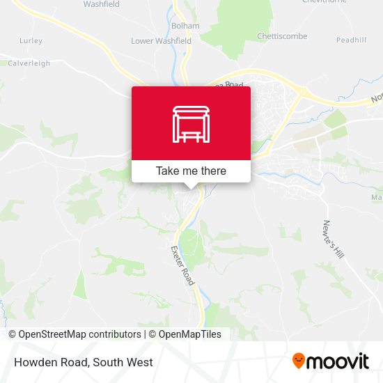 Howden Road map