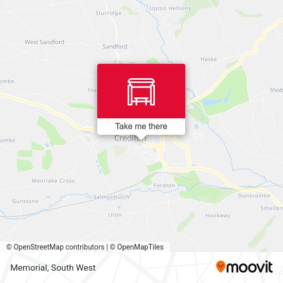 Memorial map