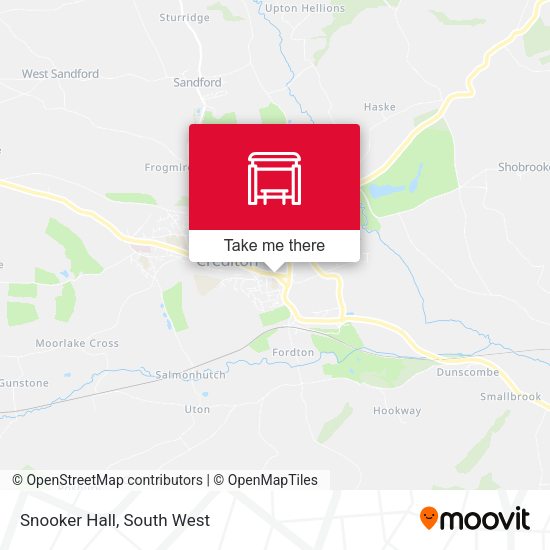 Snooker Hall map