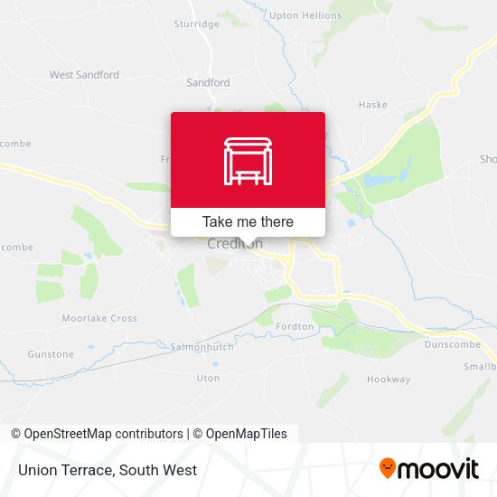 Union Terrace map