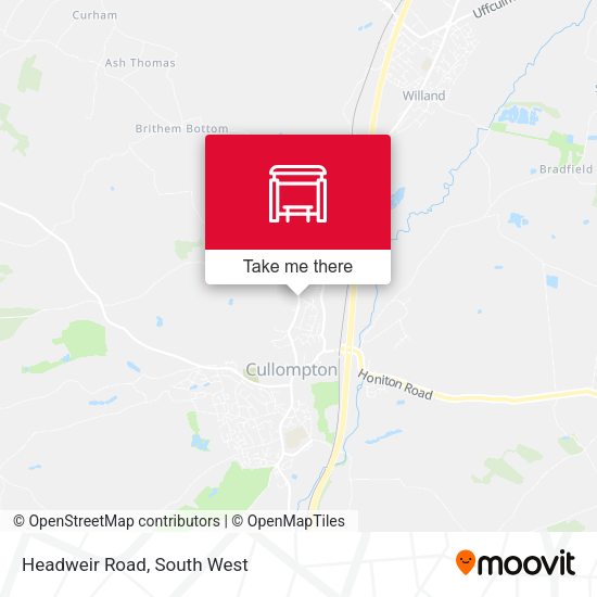 Headweir Road map