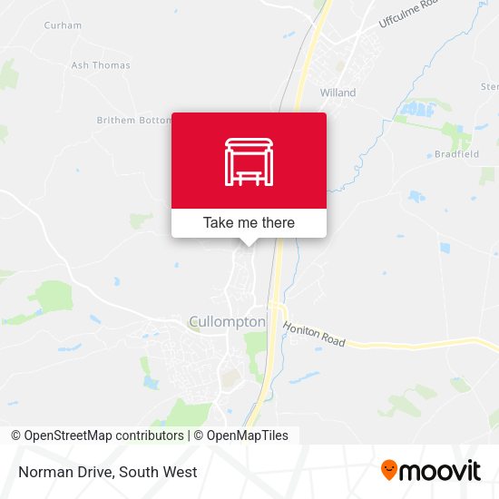 Norman Drive map