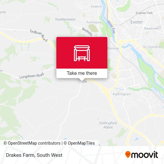 Drakes Farm map