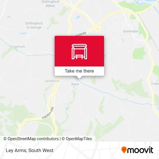 Ley Arms map