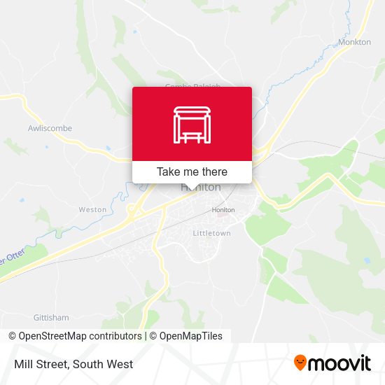 Mill Street map
