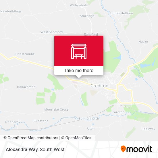 Alexandra Way map