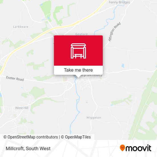 Millcroft map