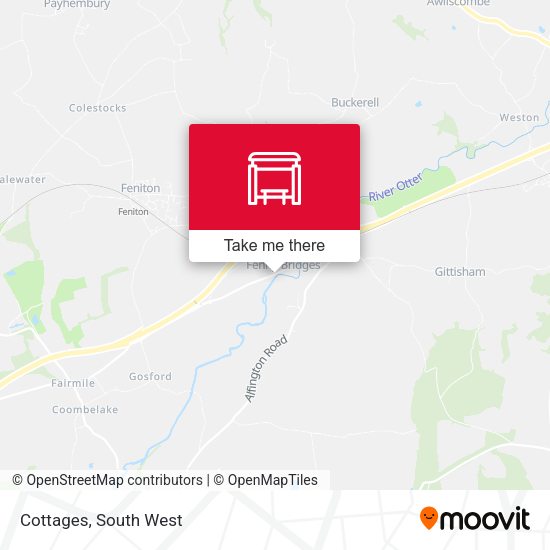 Cottages map