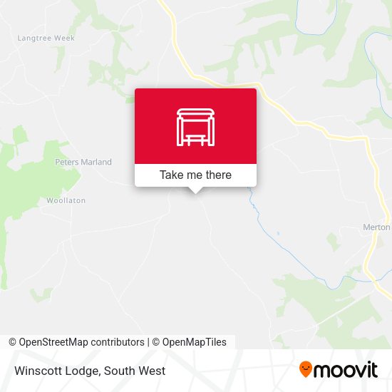 Winscott Lodge map