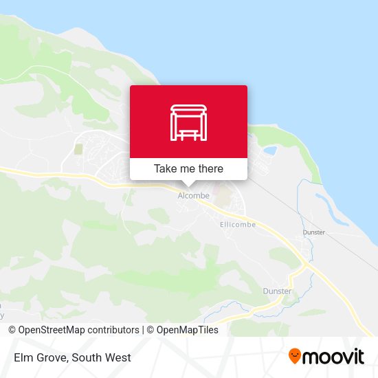 Elm Grove map