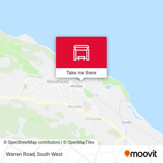 Warren Road map