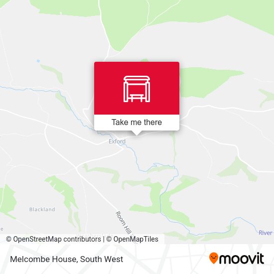 Melcombe House map
