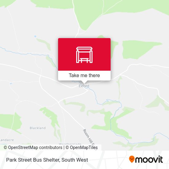 Park Street Bus Shelter map