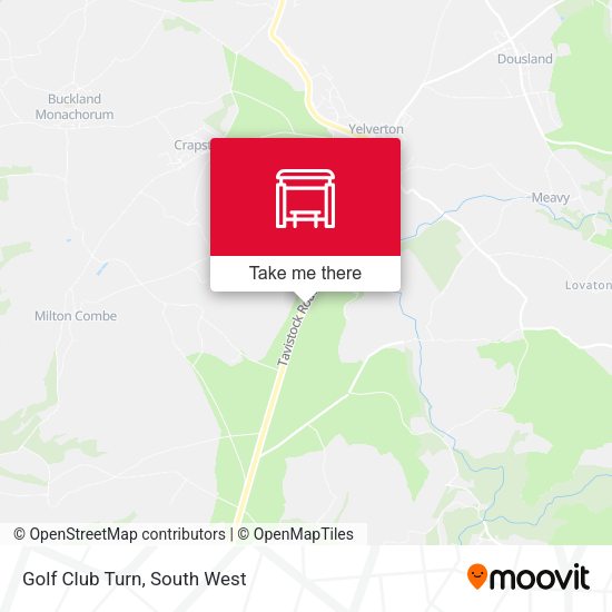 Golf Club Turn map